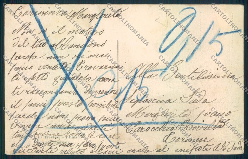 Udine Palmanova cartolina MV9535 – retro
