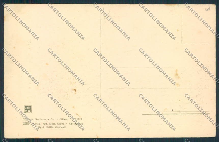 Udine Villa Vicentina cartolina MV9546 – retro