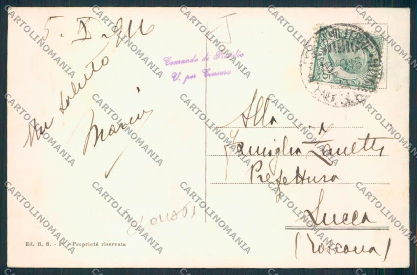 Udine Palmanova SCOLLATA Saluti da cartolina MV9595 – retro