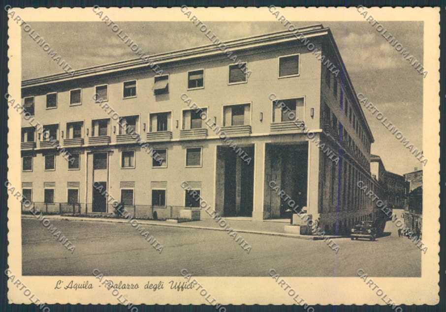 L'Aquila città PIEGHINA FG cartolina MV9652 – fronte