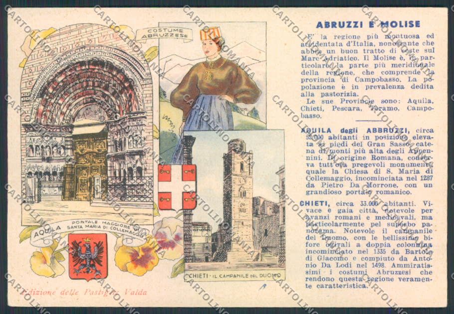 L'Aquila Chieti FG cartolina MV9656 – fronte