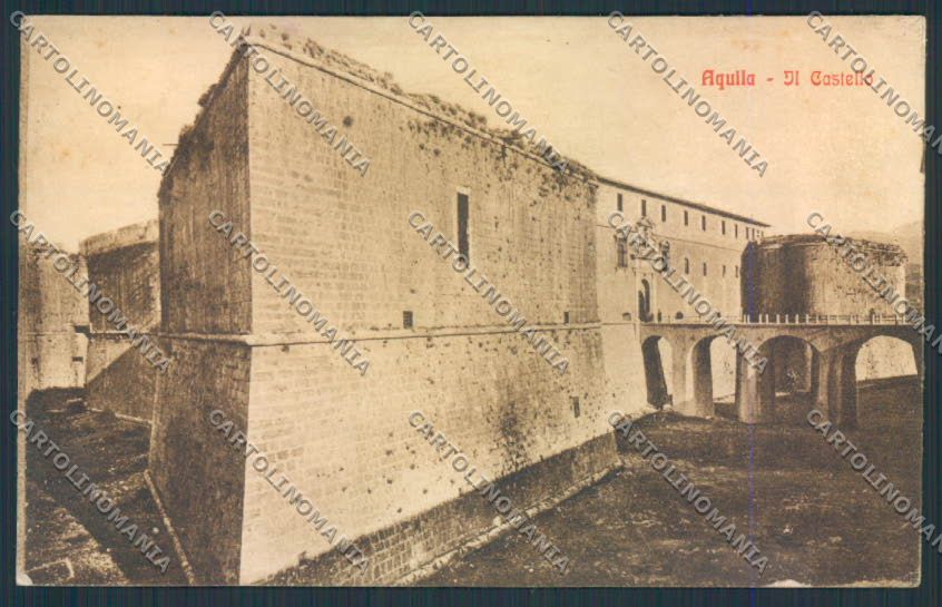 L'Aquila città SCOLLATA cartolina MV9657 – fronte