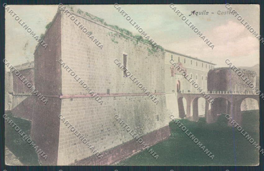 L'Aquila città SCOLLATA cartolina MV9658 – fronte