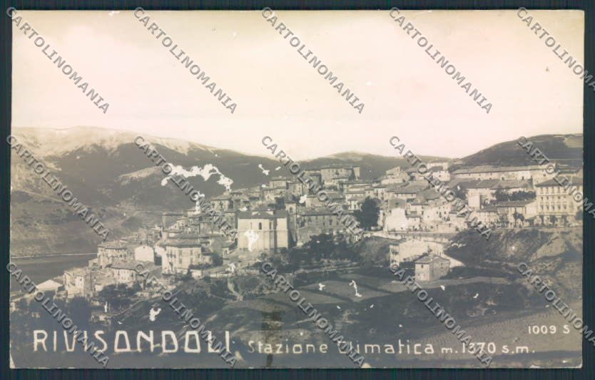 L'Aquila Rivisondoli ABRASA foto cartolina MV9665 – fronte