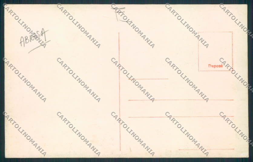 L'Aquila Rivisondoli ABRASA foto cartolina MV9665 – retro