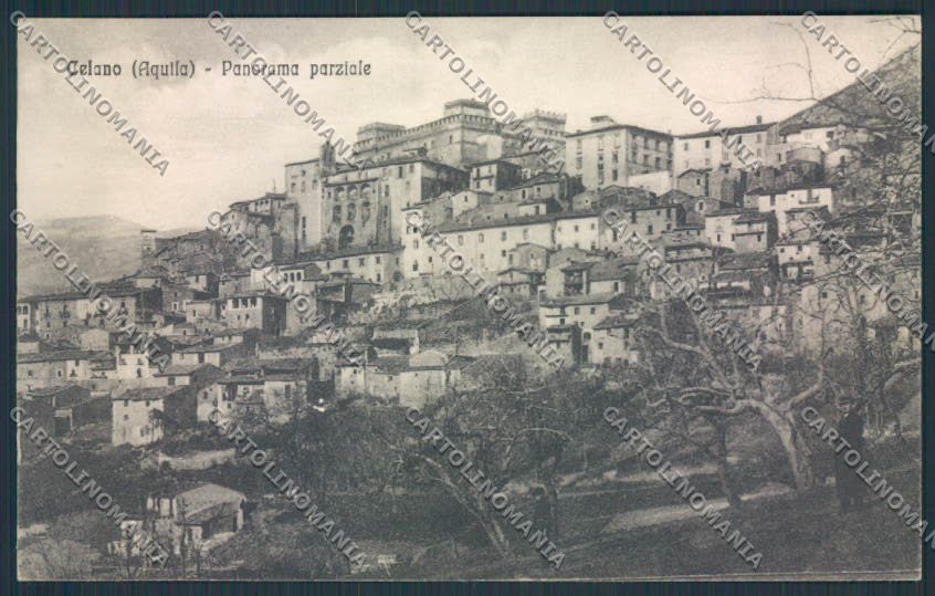 L'Aquila Celano cartolina MV9668 – fronte