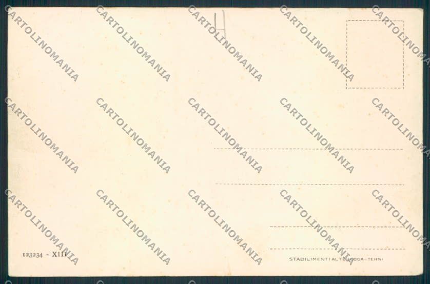 L'Aquila Costumi cartolina MV9675 – retro
