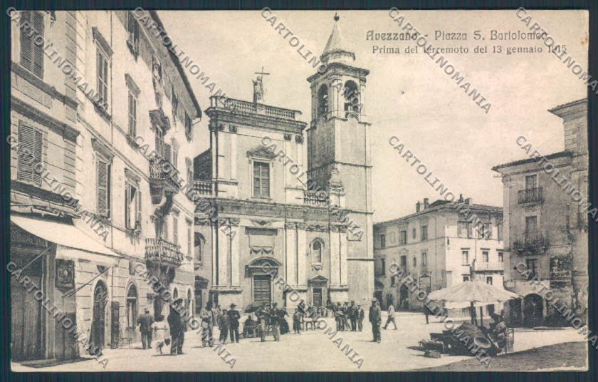L'Aquila Avezzano cartolina MV9769 – fronte
