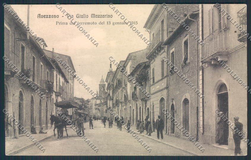 L'Aquila Avezzano cartolina MV9771 – fronte