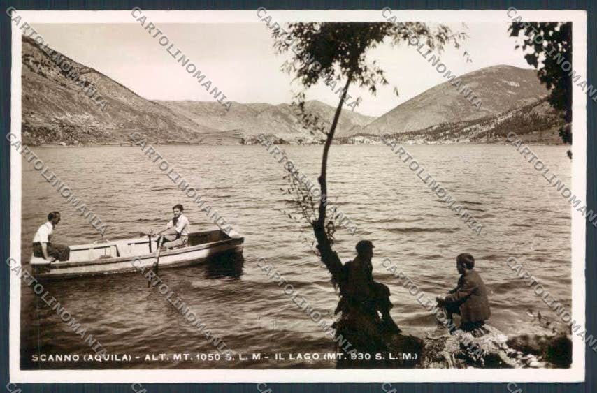 L'Aquila Scanno foto cartolina MV9785 – fronte