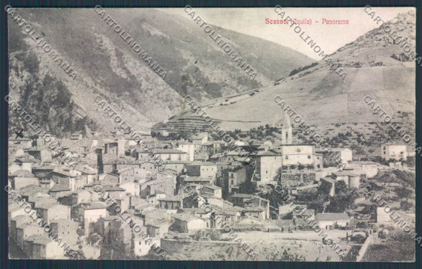 L'Aquila Scanno cartolina MV9788 – fronte