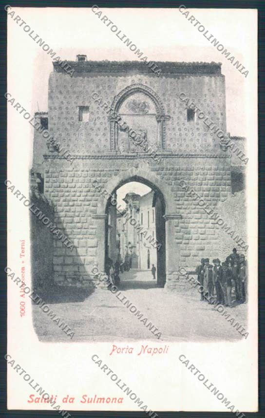 L'Aquila Sulmona Alterocca cartolina MV9806 – fronte