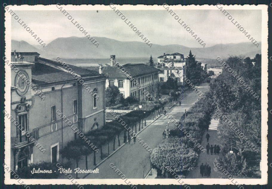 L'Aquila Sulmona FG cartolina MV9815 – fronte