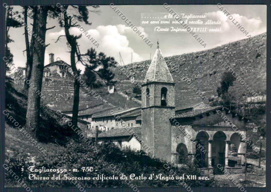 L'Aquila Tagliacozzo foto FG cartolina MV9832 – fronte
