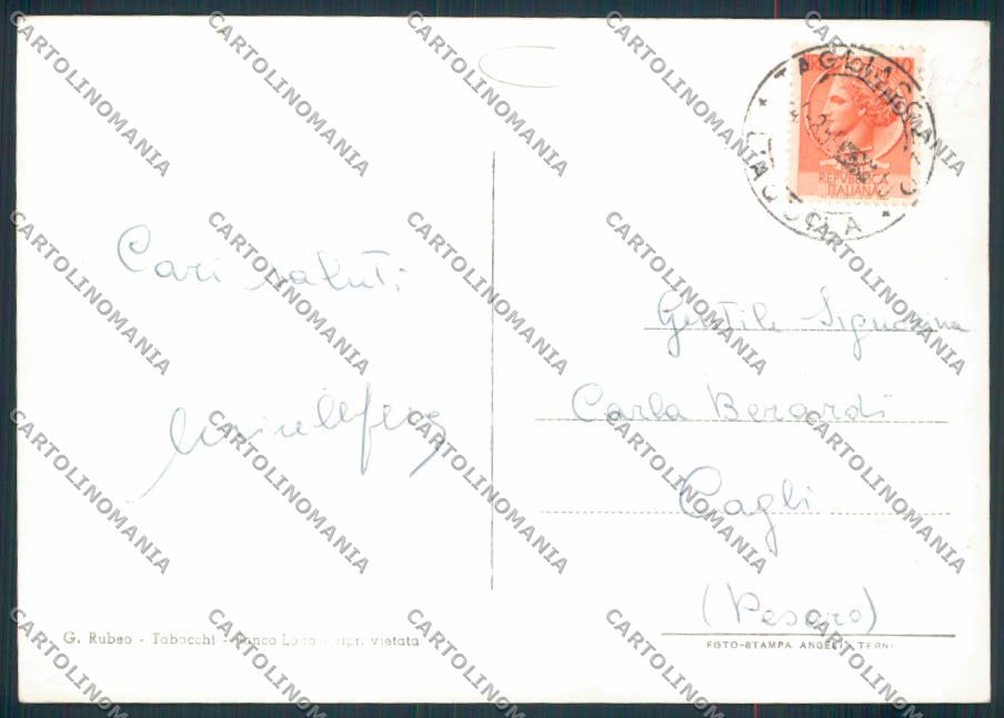 L'Aquila Tagliacozzo foto FG cartolina MV9832 – retro