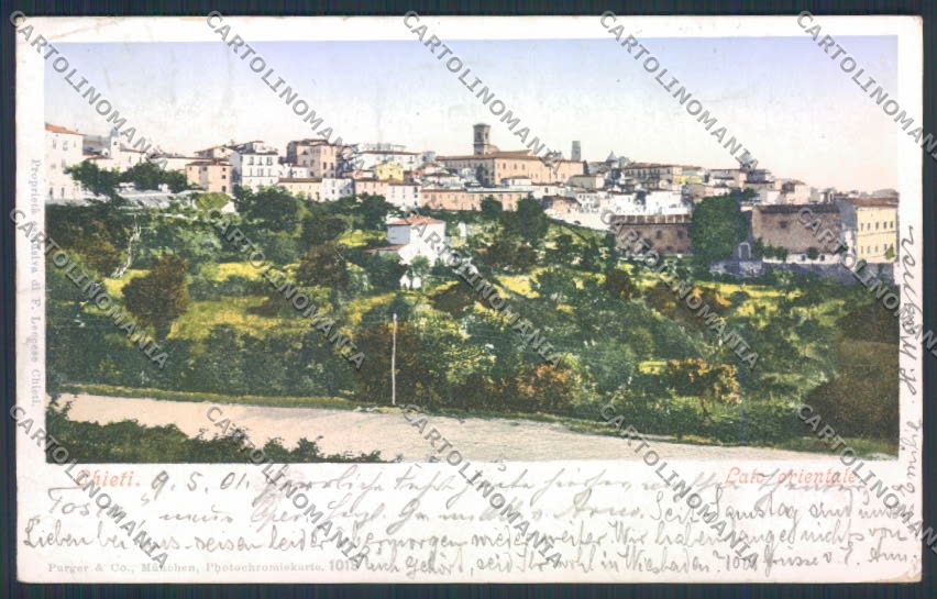 Chieti città cartolina MV9836 – fronte