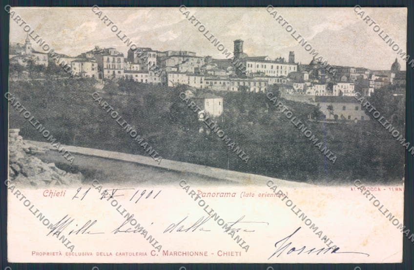 Chieti città cartolina MV9837 – fronte