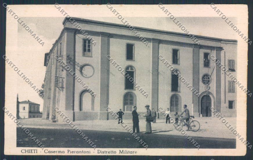 Chieti città PIEGA cartolina MV9839 – fronte