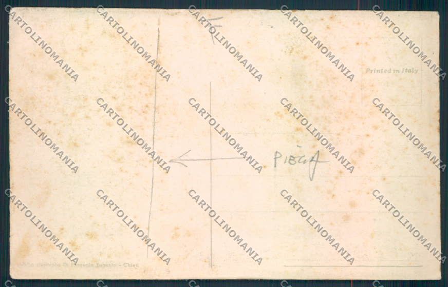 Chieti città PIEGA cartolina MV9839 – retro