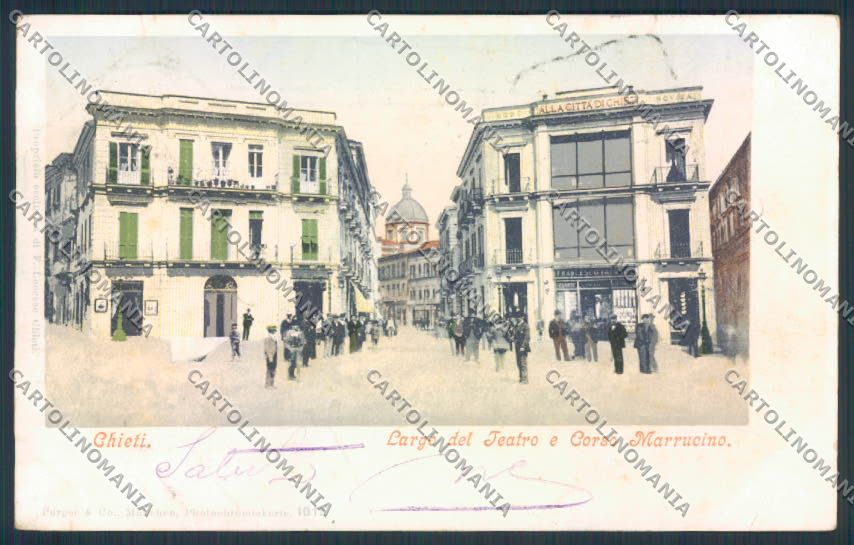 Chieti città cartolina MV9852 – fronte
