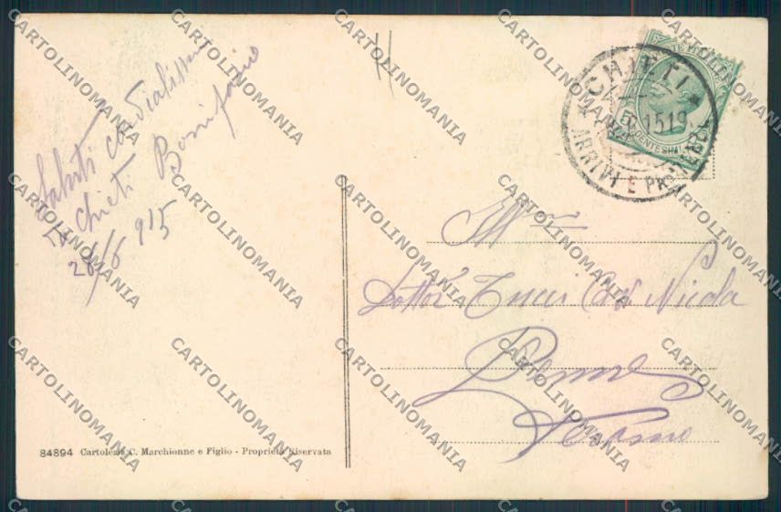 Chieti città cartolina MV9855 – retro