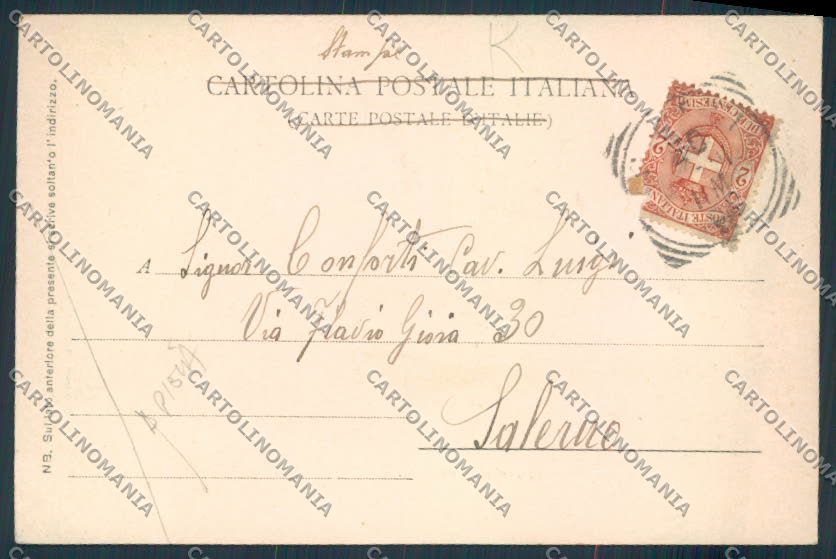 Chieti città PIEGA cartolina MV9869 – retro