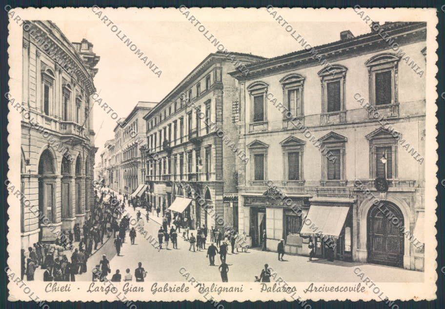 Chieti città ABRASA FG cartolina MV9877 – fronte