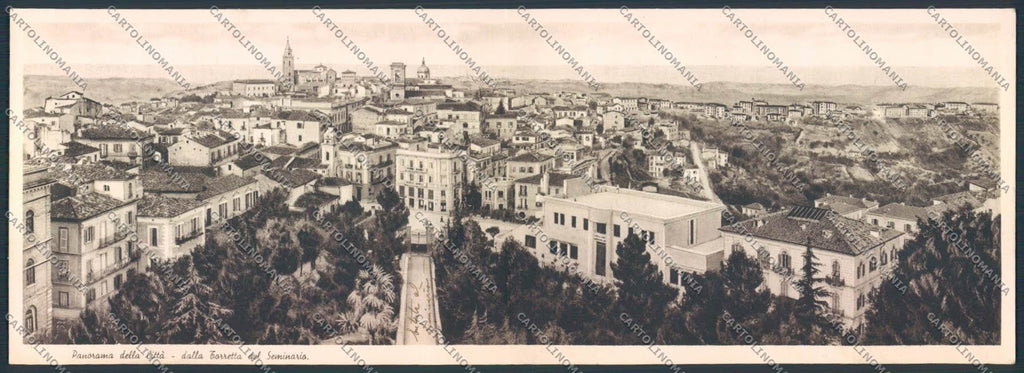 Chieti città doppia FG cartolina MV9880 – fronte