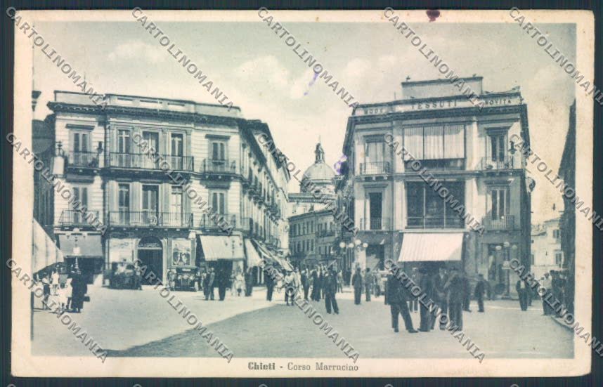 Chieti città SCOLLATA cartolina MV9882 – fronte