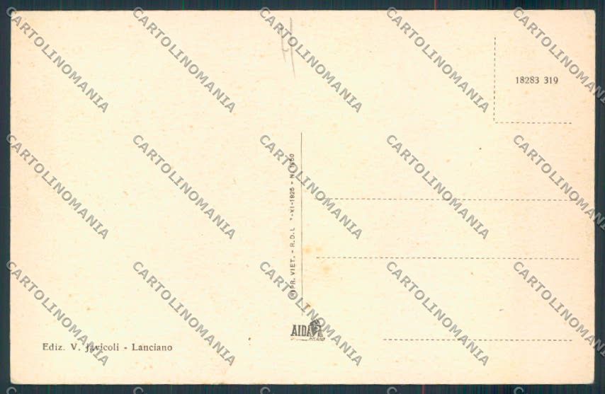 Chieti Lanciano cartolina MV9892 – retro