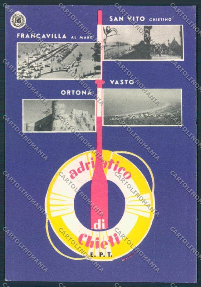 Chieti Francavilla San Vito Vasto FG cartolina MV9928 – fronte