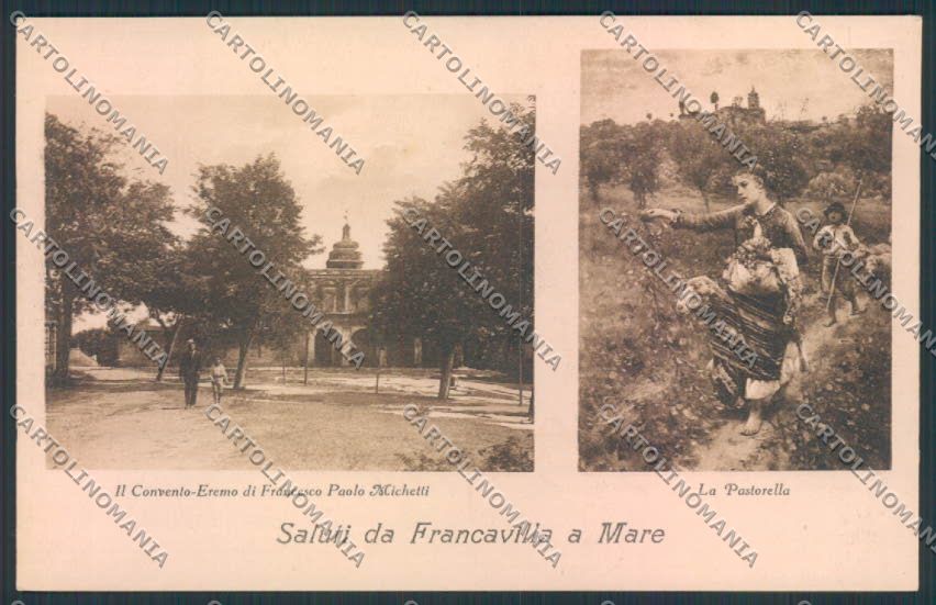 Chieti Francavilla a Mare Saluti da cartolina MV9953 – fronte