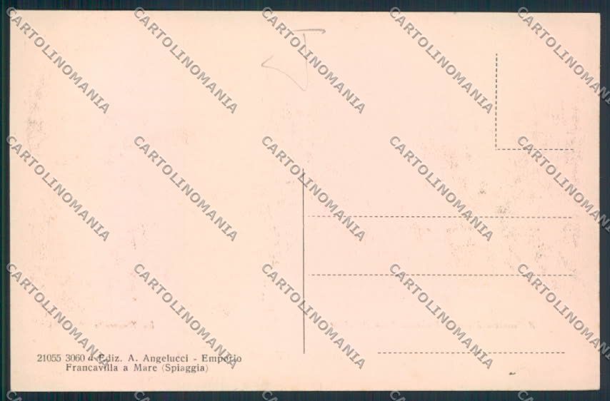 Chieti Francavilla a Mare Saluti da cartolina MV9953 – retro