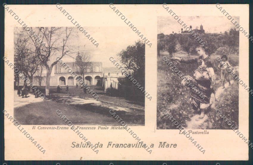 Chieti Francavilla a Mare Saluti da cartolina MV9954 – fronte
