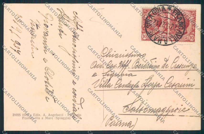 Chieti Francavilla a Mare Saluti da cartolina MV9954 – retro