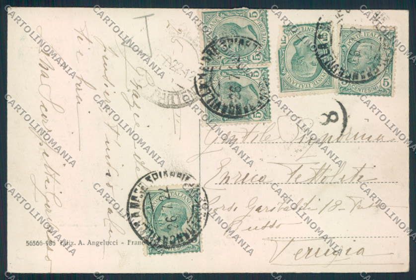 Chieti Francavilla a Mare Saluti da cartolina MV9955 – retro