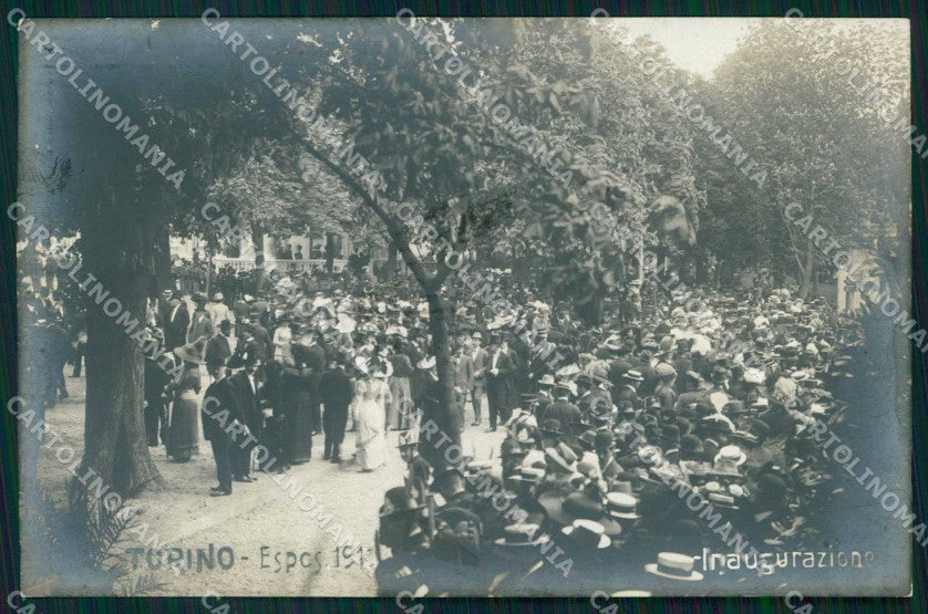 Torino Città Esposizione Inaugurazione Foto cartolina MX0002 – fronte