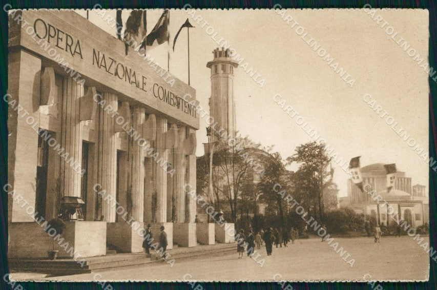 Torino Città Esposizione Opera Nazionale Combattenti Fascismo cartolina MX0022 – fronte