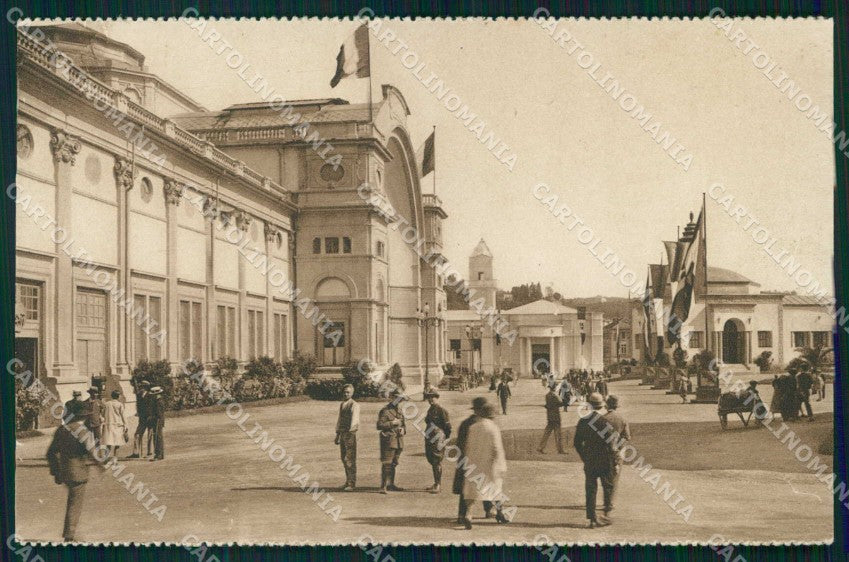 Torino Città Esposizione Palazzo Seta Lato Ovest cartolina MX0032 – fronte