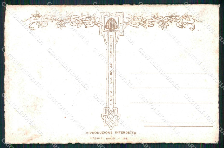 Torino Città Ricordo Storico Celebrazioni Torinesi Rilievo cartolina MX0047 – retro
