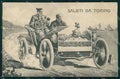Torino Città Saluti da Automobile cartolina MX0093 – fronte