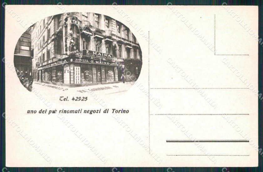 Torino Città Corso Regina Margherita Tram cartolina MX0102 – retro