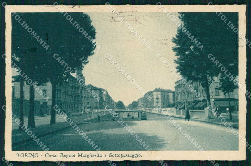 Torino Città Corso Regina Margherita Sottopassaggio cartolina MX0103 – fronte