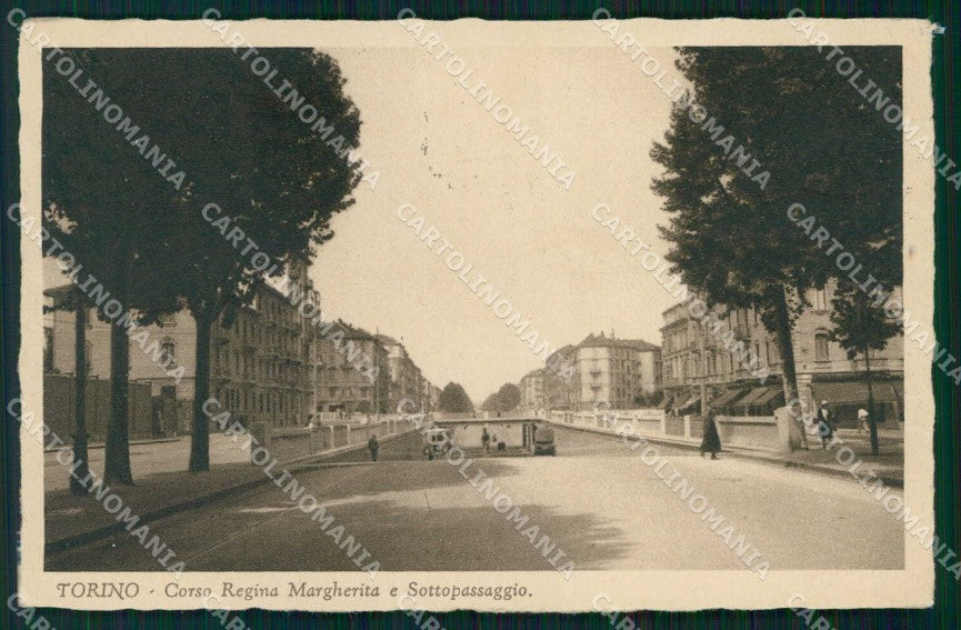 Torino Città Corso Regina Margherita Sottopassaggio cartolina MX0104 – fronte