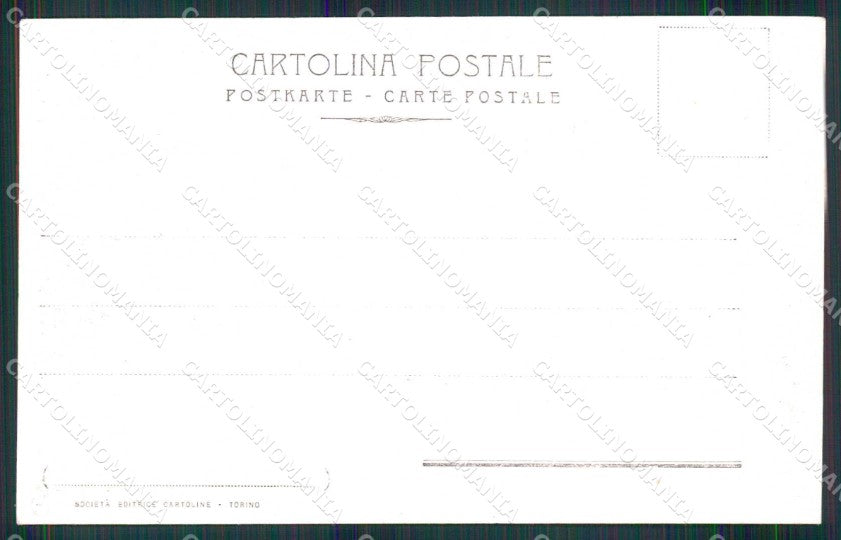 Torino Città Piazza Statuto Monumento Frejus cartolina MX0118 – retro