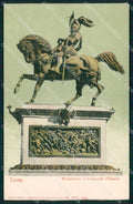 Torino Città Monumento Emanuele Filiberto cartolina MX0134 – fronte