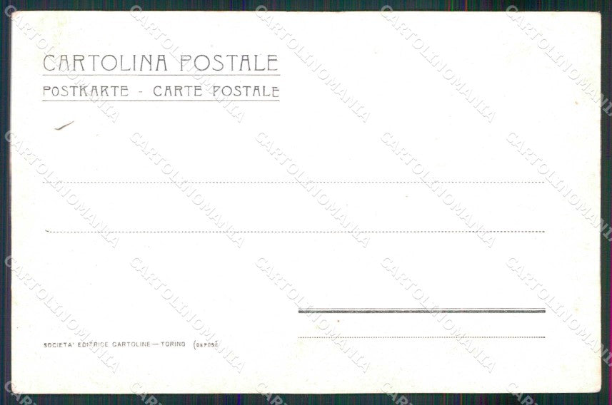 Torino Città Monumento Emanuele Filiberto cartolina MX0135 – retro