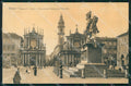 Torino Città Piazza San Carlo Monumento Emanuele Filiberto cartolina MX0142 – fronte