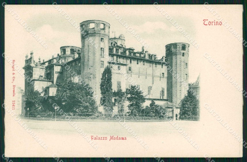 Torino Città Palazzo Madama Stengel 11411 cartolina MX0147 – fronte