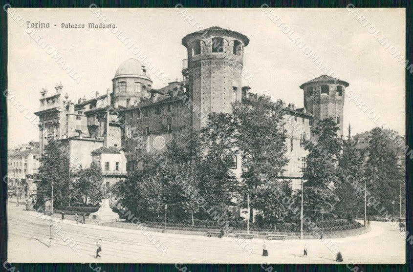 Torino Città Palazzo Madama Brunner 4550 cartolina MX0149 – fronte